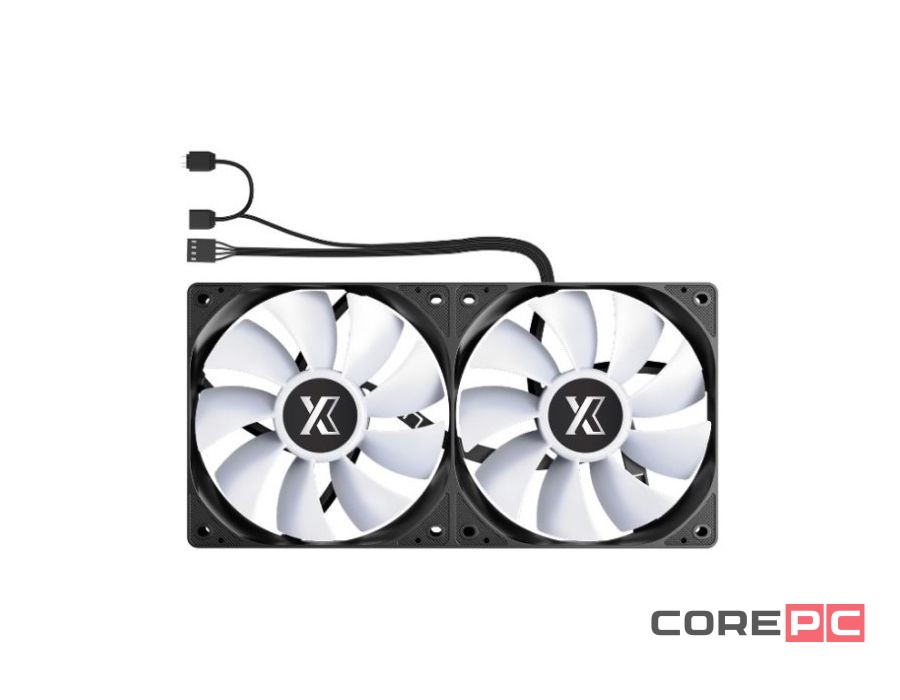 Система жидкостного охлаждения для процессора XASTRA LM240 ARGB BK (LM240-BKAFXX-GL)