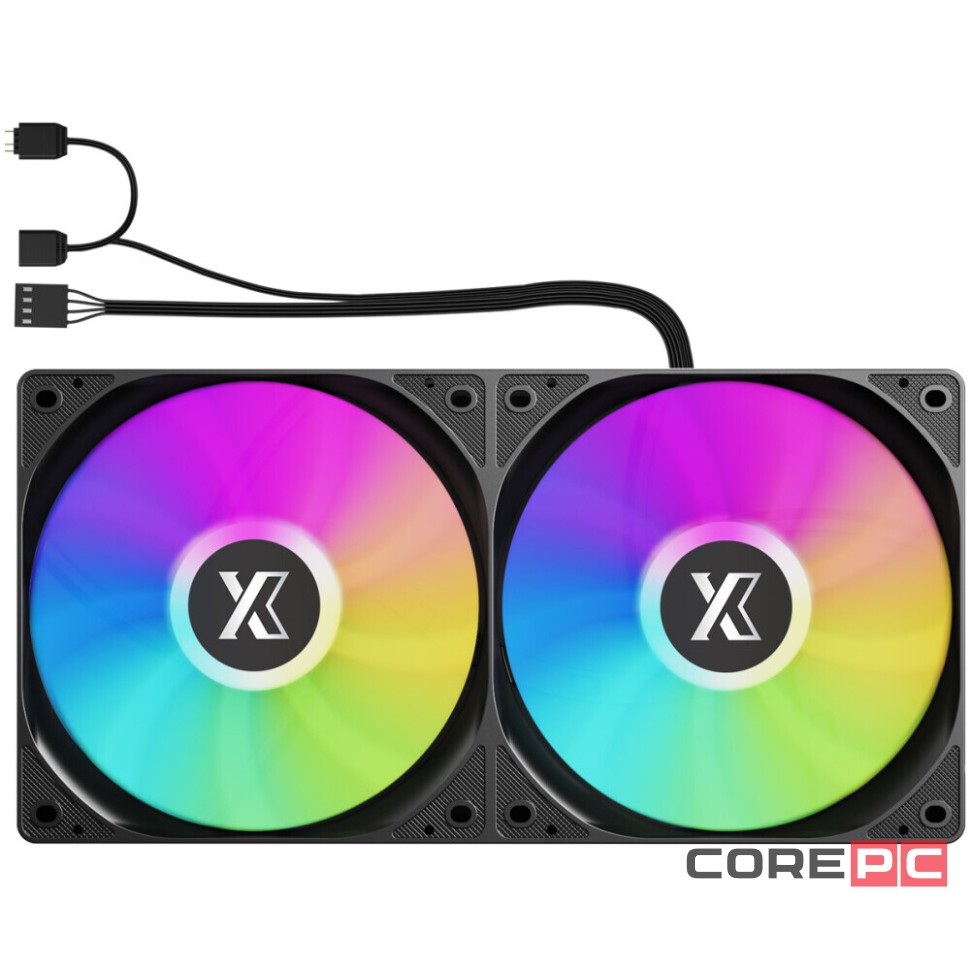 Система жидкостного охлаждения для процессора XASTRA LM240 ARGB BK (LM240-BKAFXX-GL)