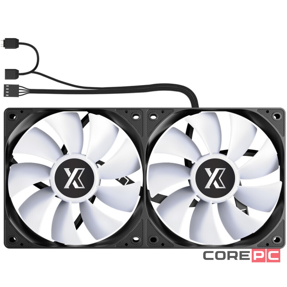 Система жидкостного охлаждения для процессора XASTRA LM240 ARGB BK (LM240-BKAFXX-GL)