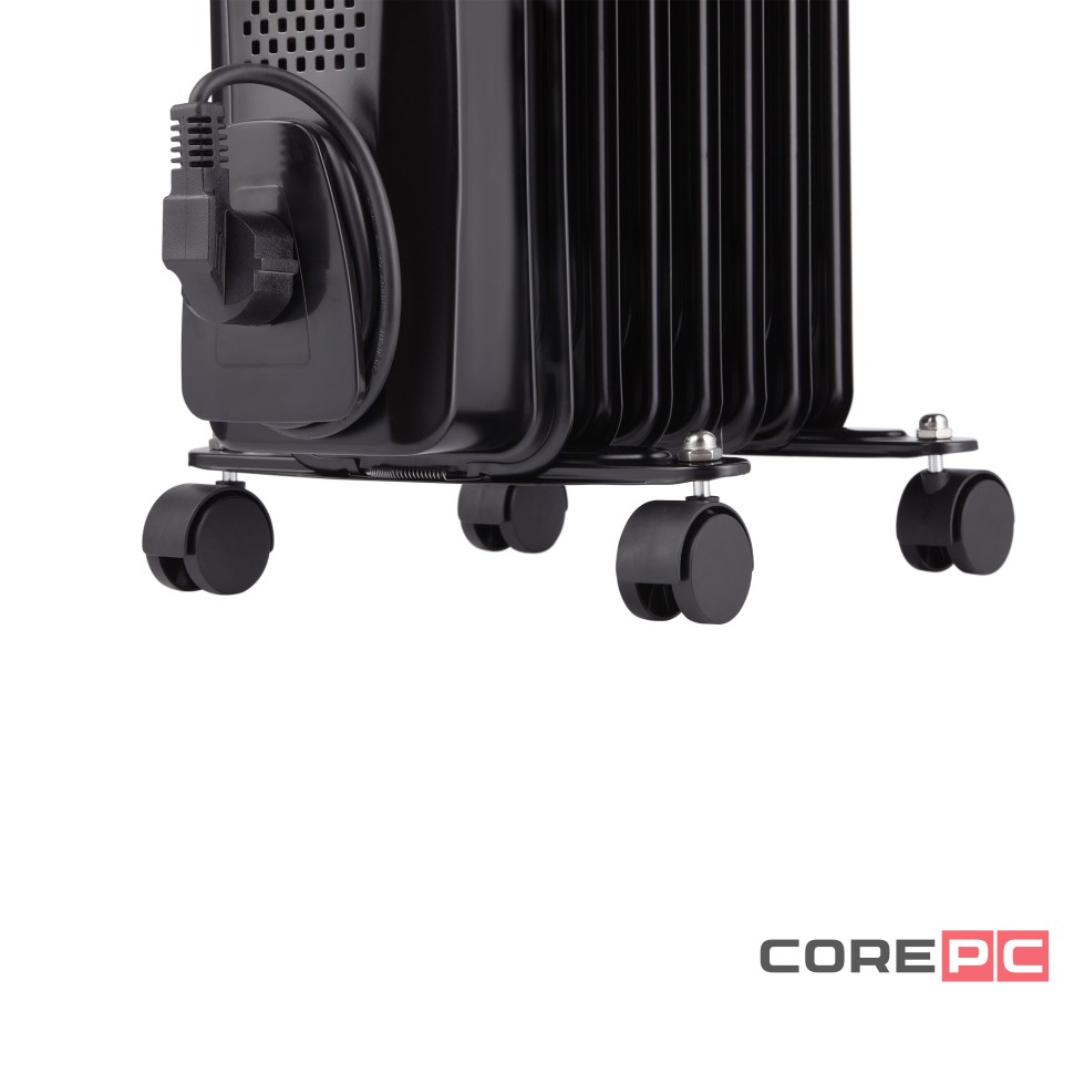 Масляный радиатор Ballu Classic black BOH/CL-09BRN 2000 (9 секций)