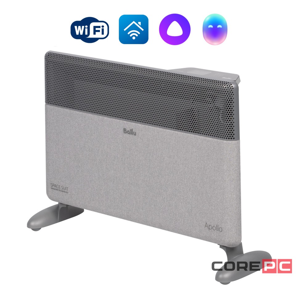Конвектор электрический Ballu Apollo digital INVERTER Moon Gray BEC/ATI-2001