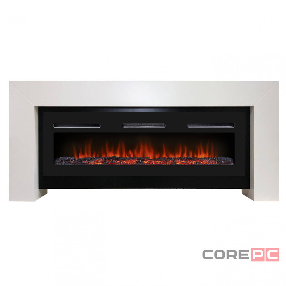 Портал Firelight Suprema Long белый, черный