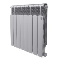 Радиатор Royal Thermo Revolution Bimetall 500 2.0/Silver Satin - 8 секц.