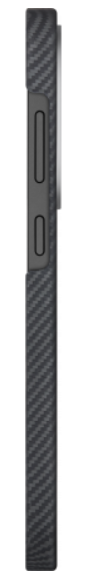 Чехол PITAKA Ultra-Slim Case для Samsung Galaxy S25 карбоновый (арамид) черно-серый в полоску