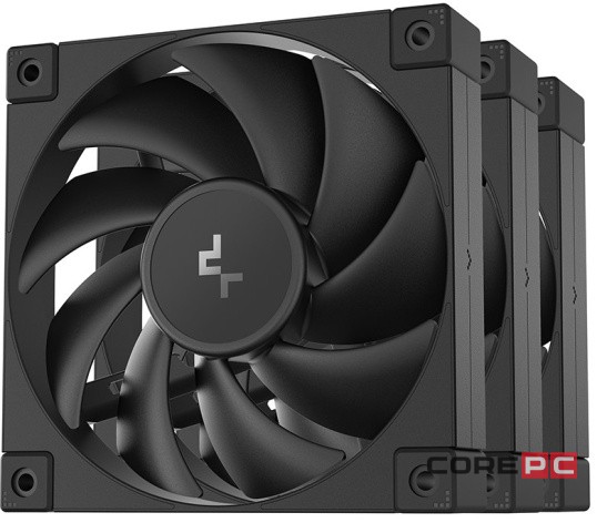Комплект вентиляторов для корпуса Deepcool FD12-3 IN 1 Black