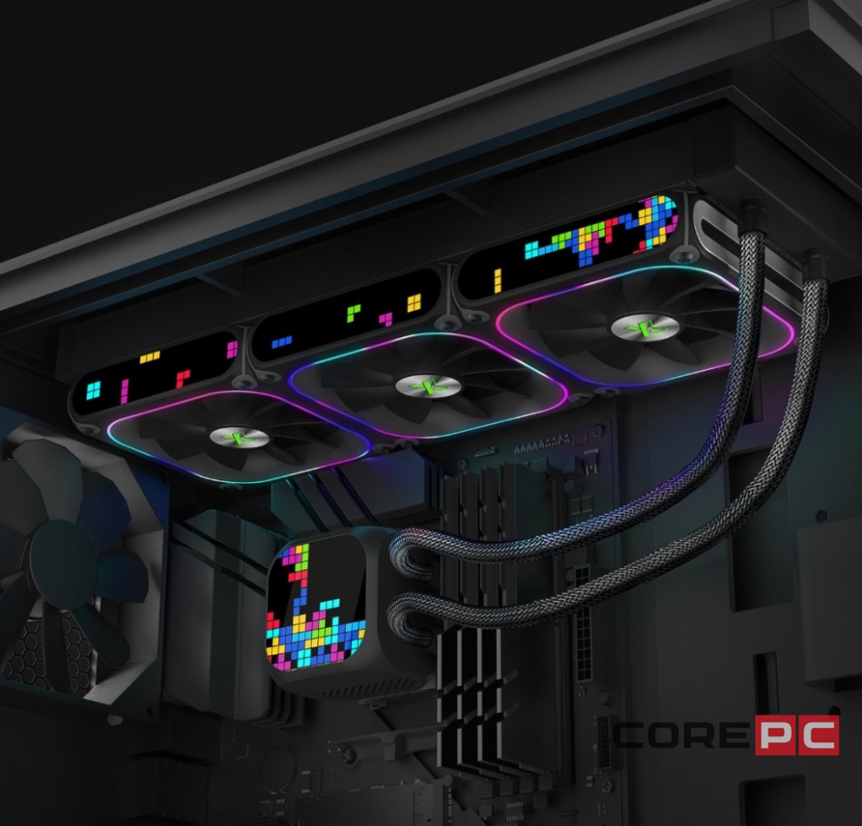 Система жидкостного охлаждения для процессора XASTRA LZ360 ARGB BK Black (LZ360-BKAFAX-GL)