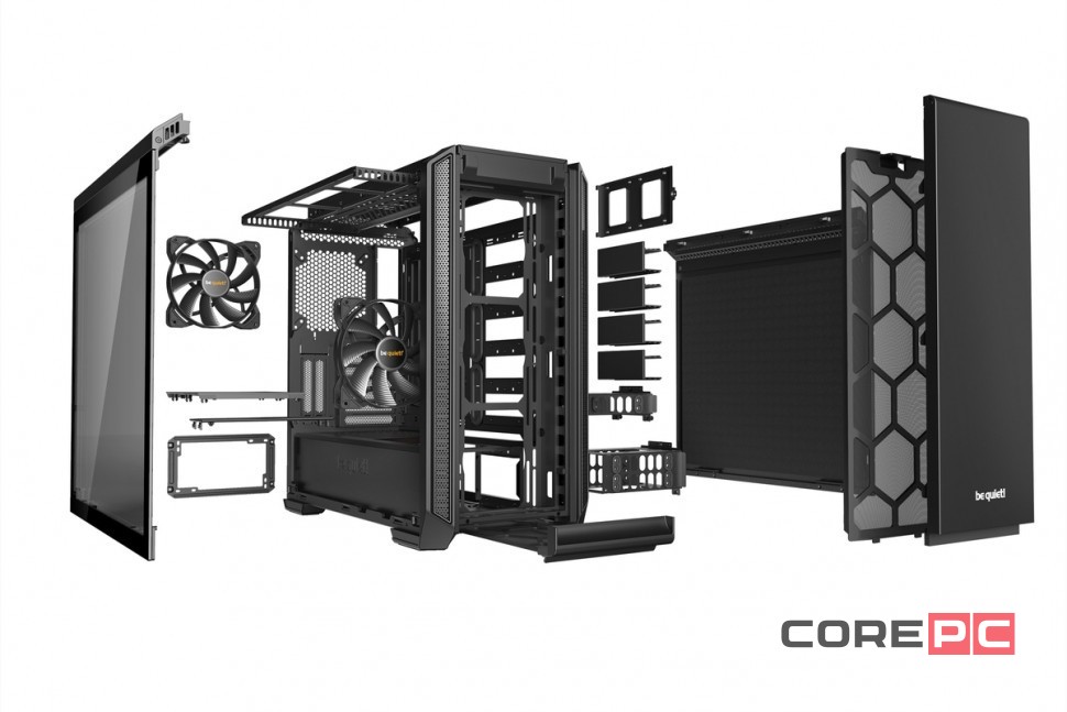 Компьютерный корпус Be Quiet! SILENT BASE 601 WINDOW Black BGW26