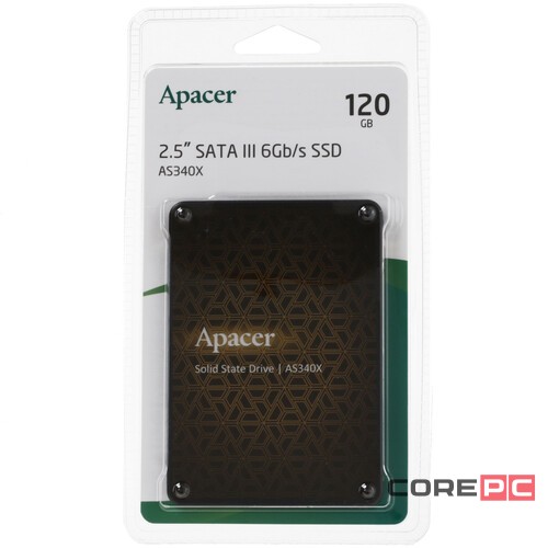Твердотельный накопитель Apacer 120 Gb AS340X AP120GAS340XC-1