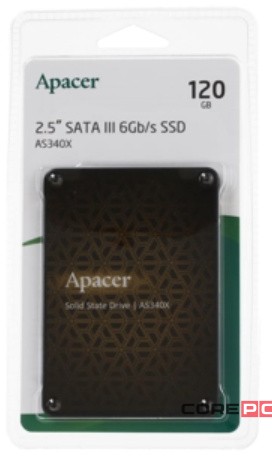 Твердотельный накопитель Apacer 120 Gb AS340X AP120GAS340XC-1