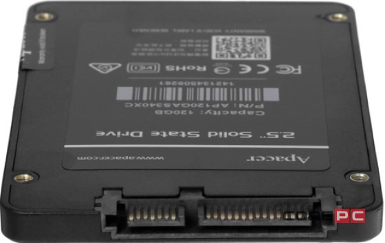 Твердотельный накопитель Apacer 120 Gb AS340X AP120GAS340XC-1