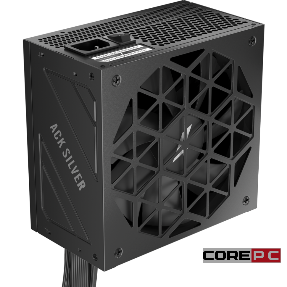 Блок питания 1STPLAYER 750W ACK SILVER Black (HA-750BA7-BK) 16 Pin (PCIe 5.0 Connector Cable Details)