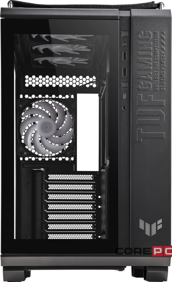 Компьютерный корпус ASUS TUF GAMING GT502 PLUS TG ARGB Black (90DC0090-B19010)