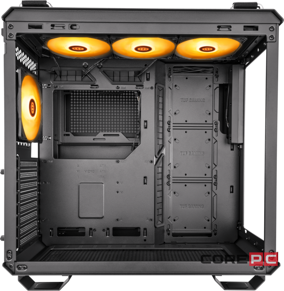 Компьютерный корпус ASUS TUF GAMING GT502 PLUS TG ARGB Black (90DC0090-B19010)