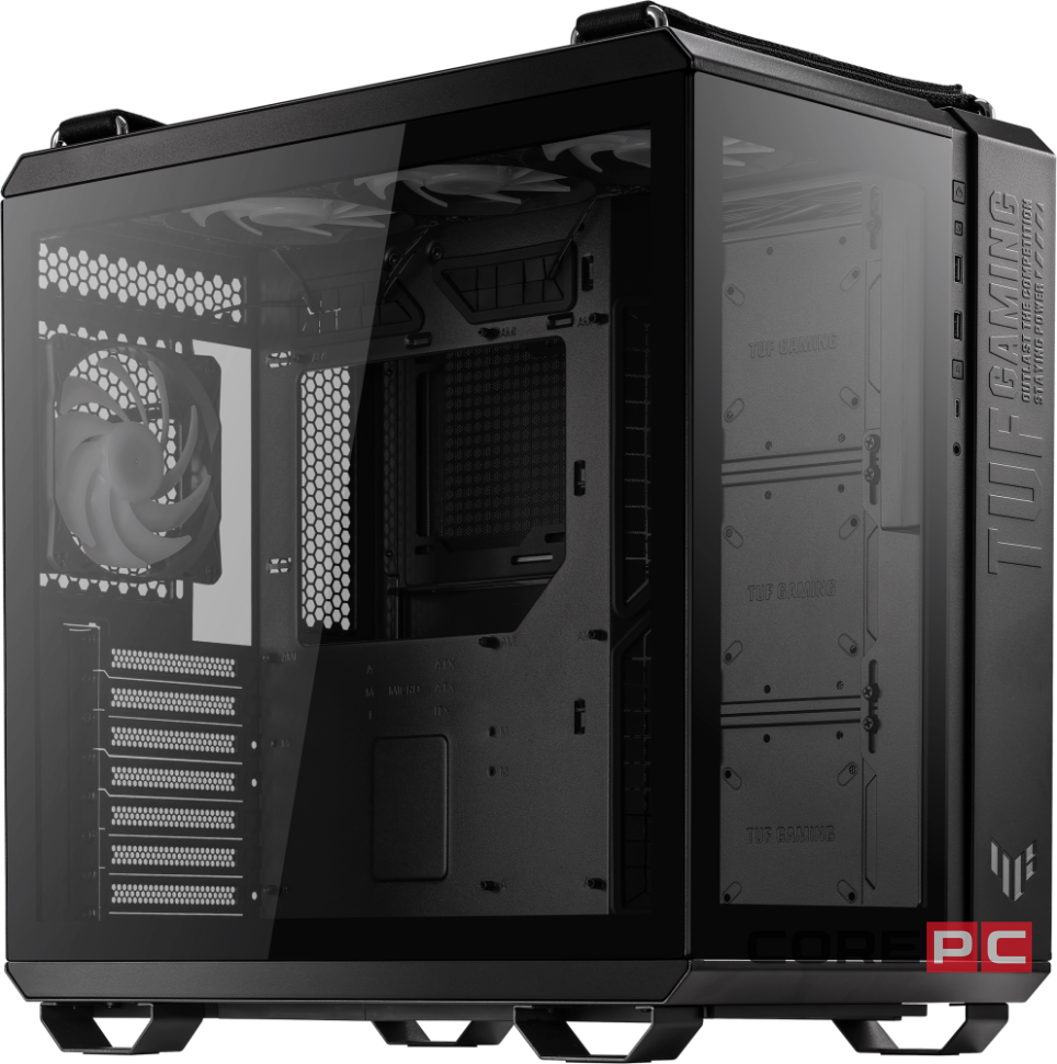 Компьютерный корпус ASUS TUF GAMING GT502 PLUS TG ARGB Black (90DC0090-B19010)