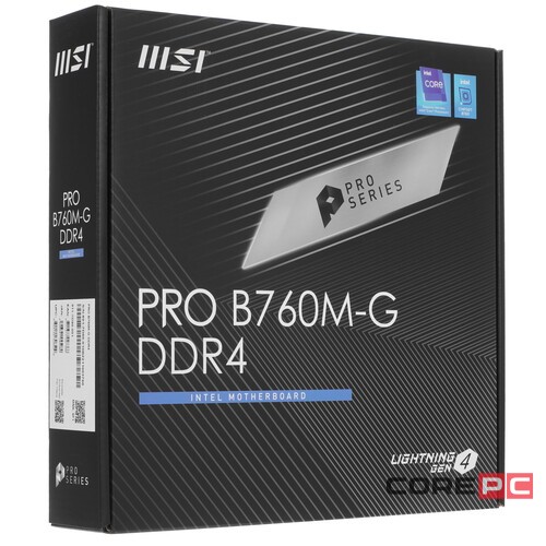 Материнская плата MSI PRO B760M-G DDR4