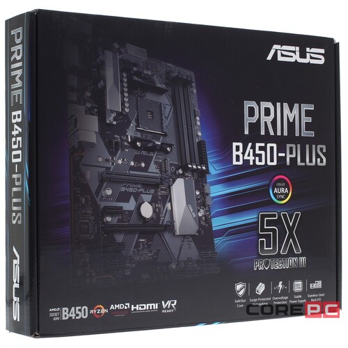 Материнская плата ASUS PRIME B450-PLUS 90MB0YN0-M0EAY0