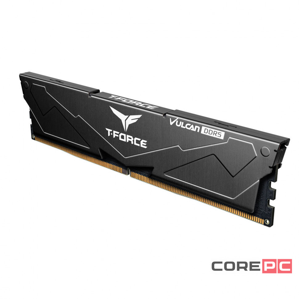 Оперативная память 64 Gb 6000 MHz Team Group T-FORCE Vulcan Black (FLBD564G6000HC38JDC01)