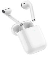 Беспроводные Bluetooth-наушники Hoco EW02 Plus True Wireless Lightning (White)