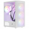 Компьютерный корпус 1STPLAYER FD3 FRGB White (FD3-WH-4F1-W)