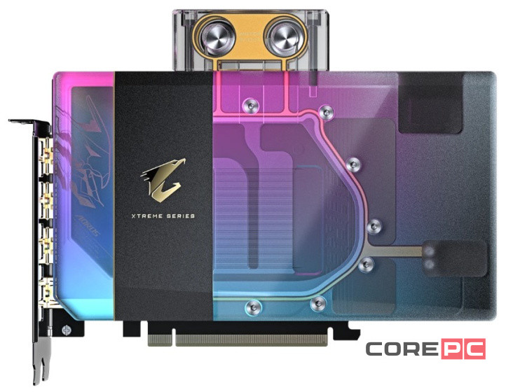 Видеокарта Gigabyte (GV-N5080AORUSX WB-16GD) GeForce RTX 5080 16GB XTREME WATERFORCE WB