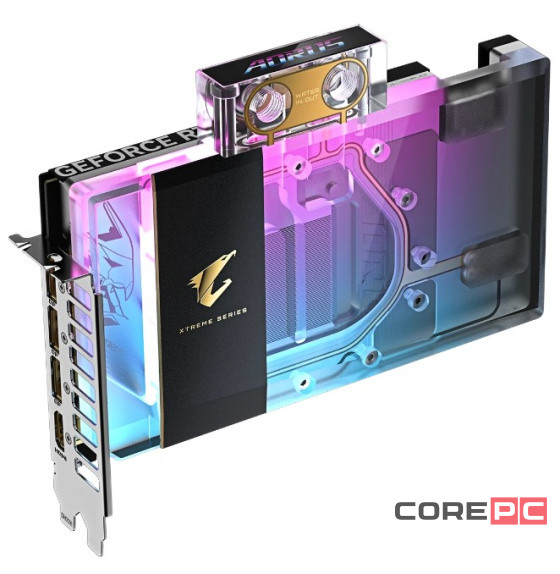 Видеокарта Gigabyte (GV-N5080AORUSX WB-16GD) GeForce RTX 5080 16GB XTREME WATERFORCE WB