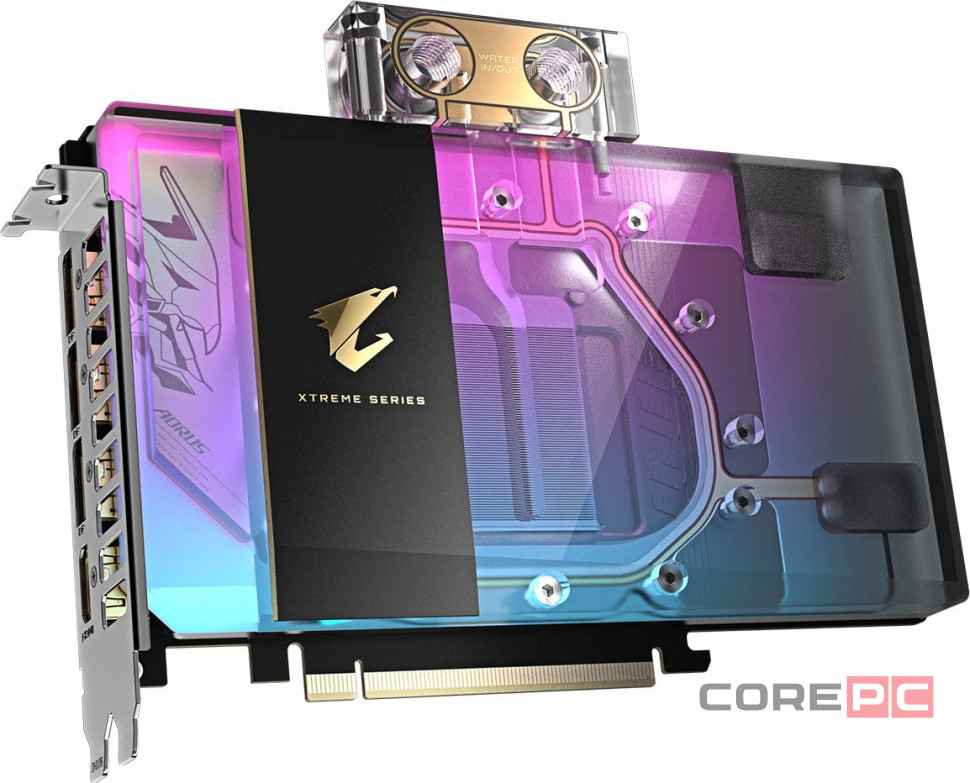 Видеокарта Gigabyte (GV-N5080AORUSX WB-16GD) GeForce RTX 5080 16GB XTREME WATERFORCE WB