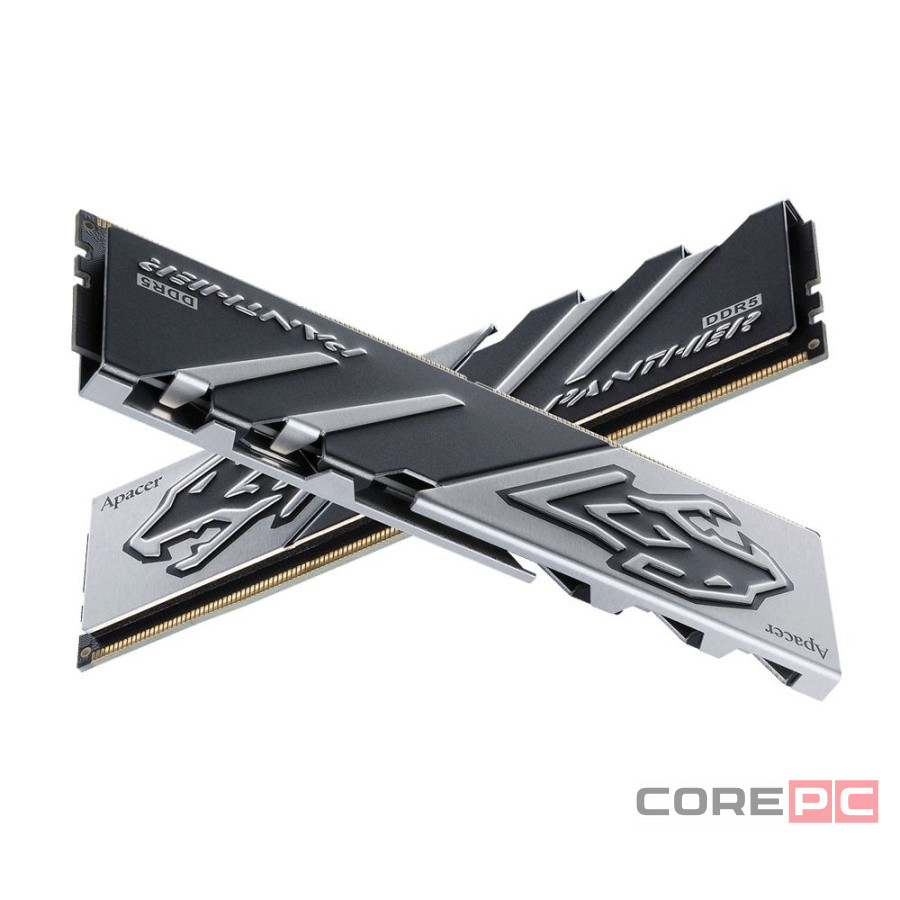 Оперативная память 16 Gb 6000 MHz Apacer Panther OC Black/White (AH5U16G60C6227BAA-1)