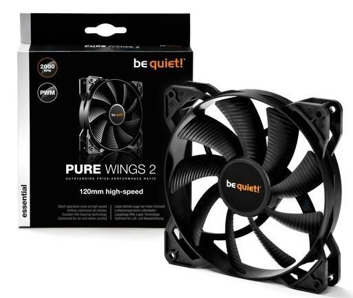 Корпусной вентилятор Be Quiet! PURE WINGS 2 120mm High-Speed BL081
