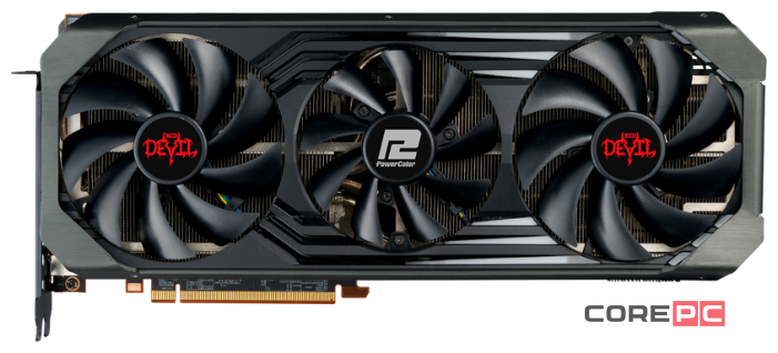 Видеокарта PowerColor (AXRX 6800XT 16GBD6-3DHE/OC) Radeon RX 6800 XT 16GB