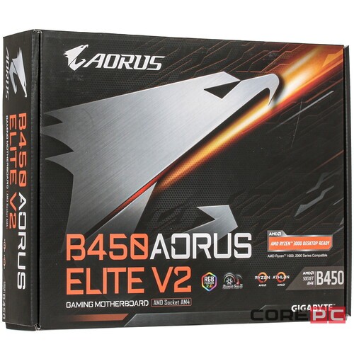 Материнская плата Gigabyte B450 AORUS ELITE V2