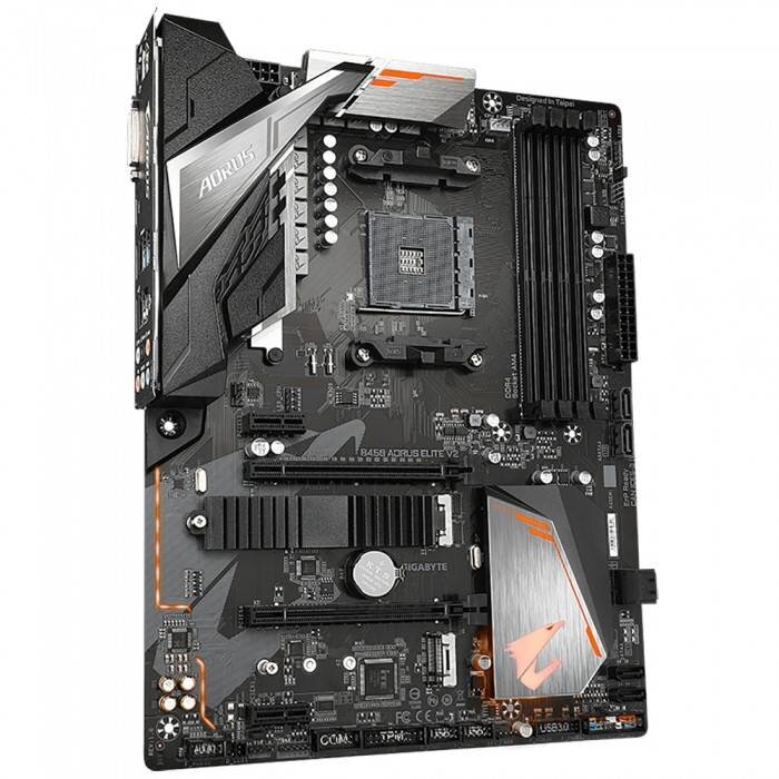 Материнская плата Gigabyte B450 AORUS ELITE V2