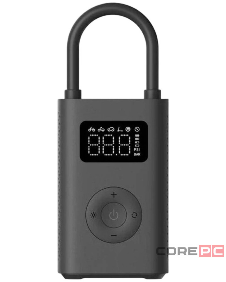 Насос электрический Xiaomi Mijia Portable Electric Air Compressor 2 MJCQB06QW черный