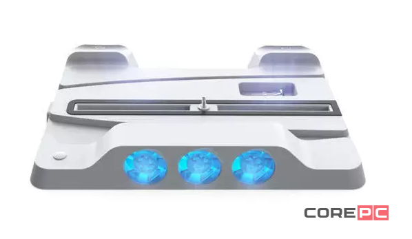Зарядная станция + охлаждающая подставка PS5 DOBE TP5-1507 белая