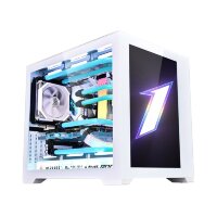 Компьютерный корпус 1STPLAYER STEAMPUNK SP7 EV EMOTION VIEW White (SP7-EV-WH)