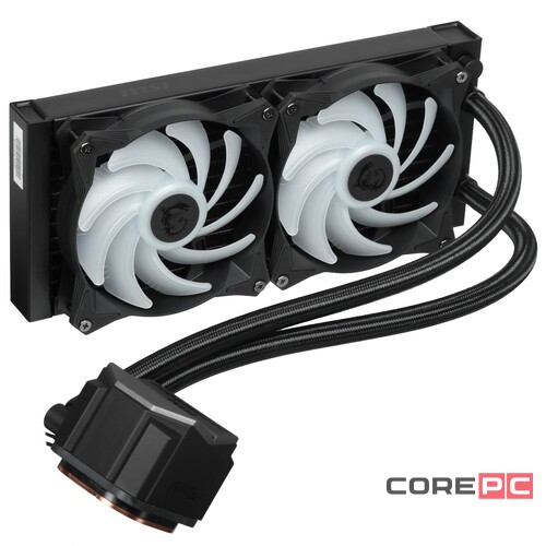 Система жидкостного охлаждения для процессора MSI MAG CORELIQUID M240 ARGB Black (306-7ZW4R14-813)