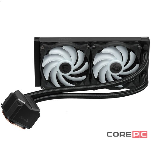 Система жидкостного охлаждения для процессора MSI MAG CORELIQUID M240 ARGB Black (306-7ZW4R14-813)