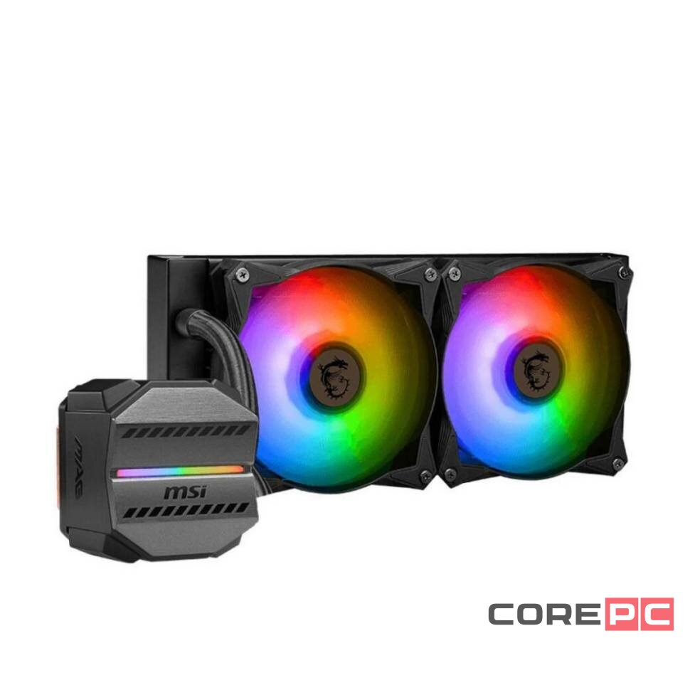 Система жидкостного охлаждения для процессора MSI MAG CORELIQUID M240 ARGB Black (306-7ZW4R14-813)