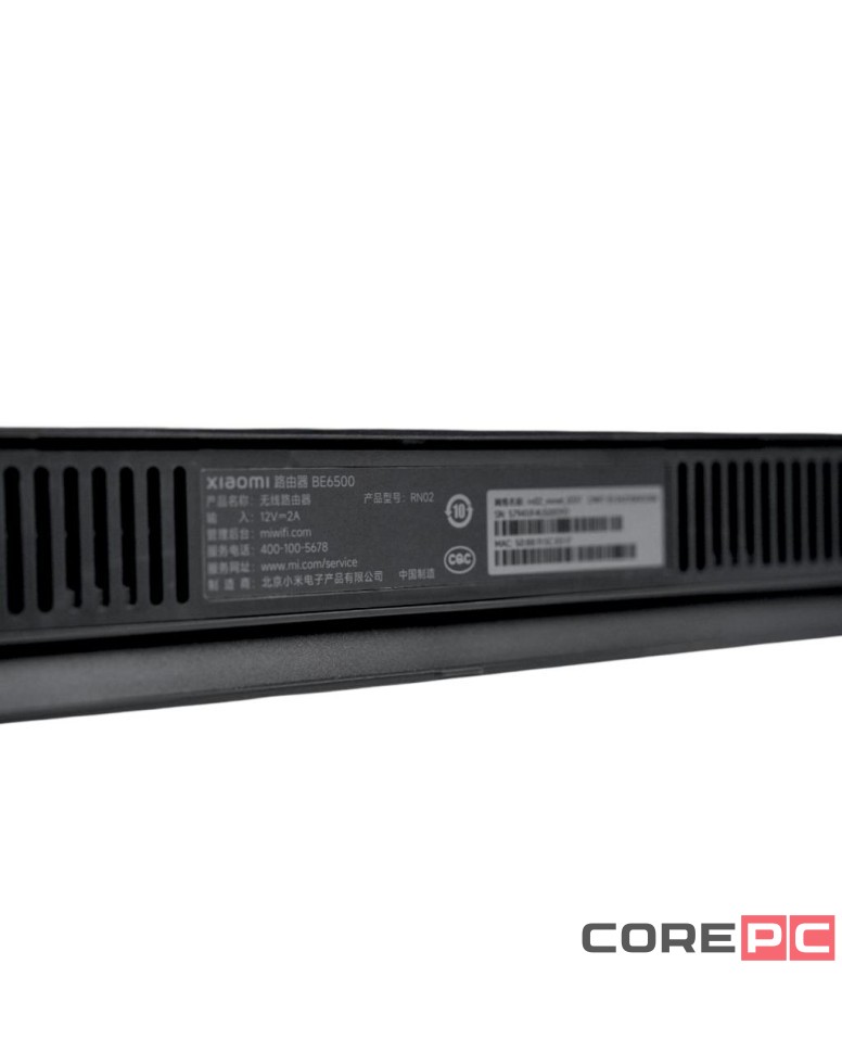 Wi-Fi роутер Xiaomi Router BE6500 (RN02) Wi-Fi7 черный
