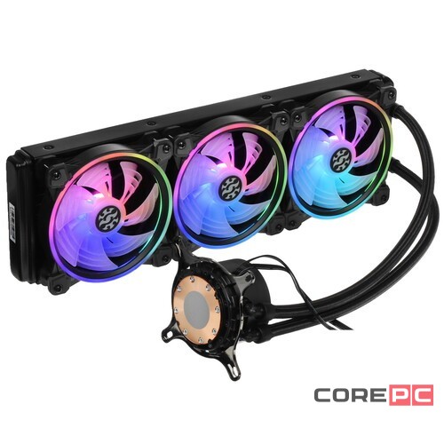 Система жидкостного охлаждения для процессора ADATA XPG Levante X 360 RGB Black LEVANTEX360-BKCWW