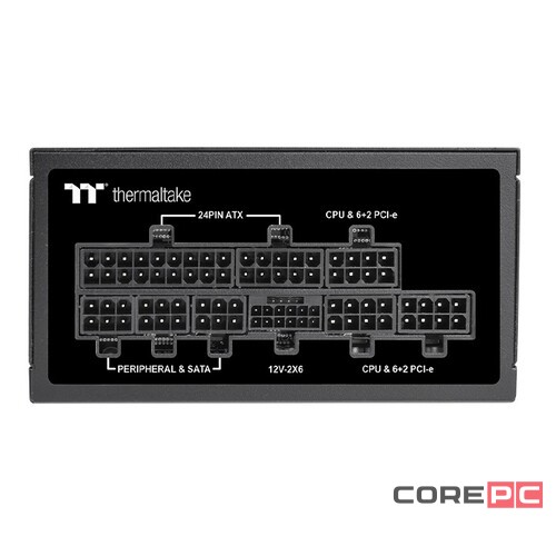 Блок питания Thermaltake 850W TOUGHPOWER SFX 850 (PS-STP-0850FNFAPE-1) 16 Pin (PCIe 5.0 Connector Cable Details)