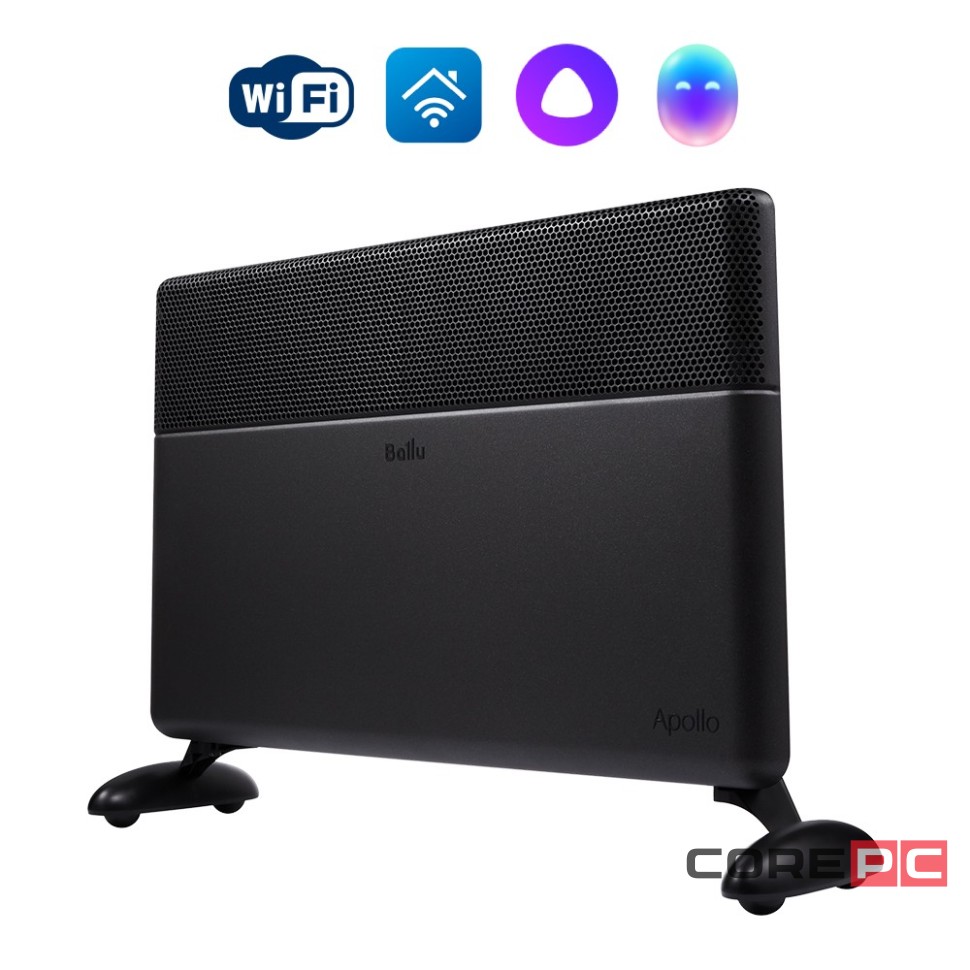 Конвектор электрический Ballu Apollo digital INVERTER Black Infinity BEC/ATI-2503