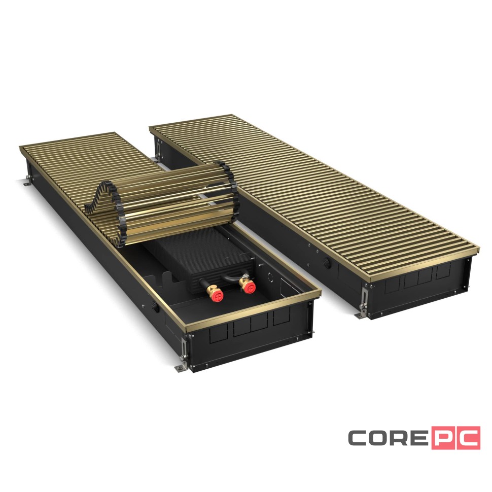 Конвектор внутрипольный Royal Thermo ATRIUM-110/300/2000-DG-U-LB