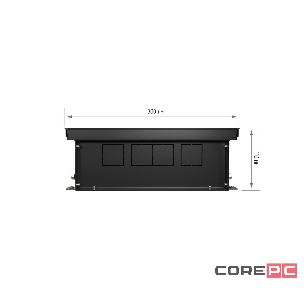 Конвектор внутрипольный Royal Thermo ATRIUM-110/300/2000-DG-U-LB