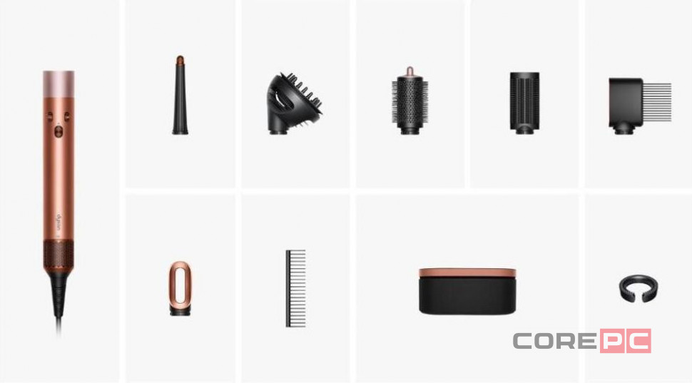 Фен-стайлер Dyson Airwrap i.d. HS08 (Amber Silk) with Case (142899-01) EU
