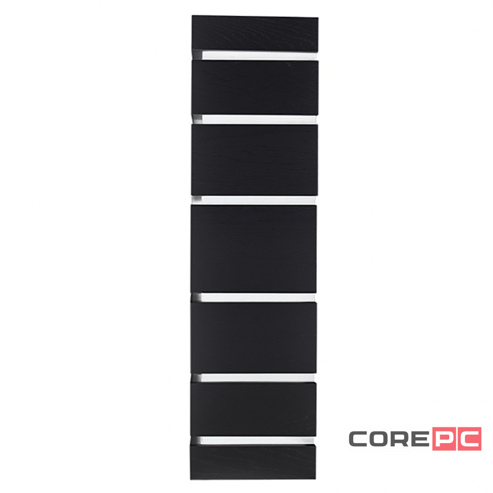 Каминокомплект: Очаг Electrolux EFP/P-3020LS N, портал Moderno 30 шпон чёрный дуб