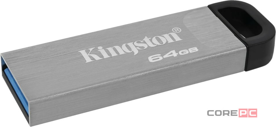 3.0/3.2 USB флеш накопитель Kingston DataTraveler Kyson 64GB (DTKN/32GB) металлическии