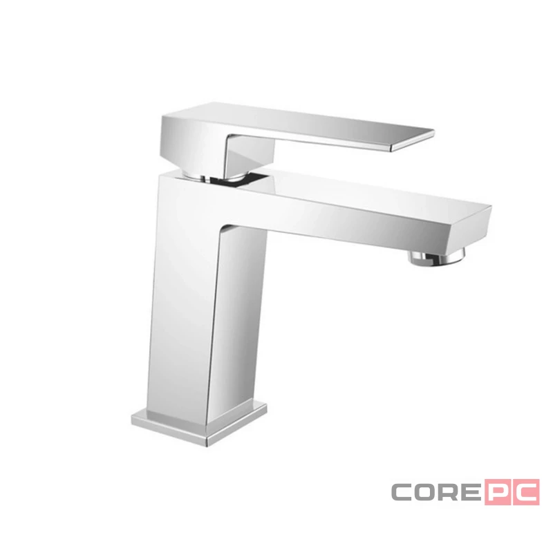 Смеситель для раковины Haiba HB11191, рычажное управление, цвет хром