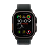 Apple Watch Ultra 2 (2024) 49mm Black Titanium Case with Black Trail Loop (M/L)