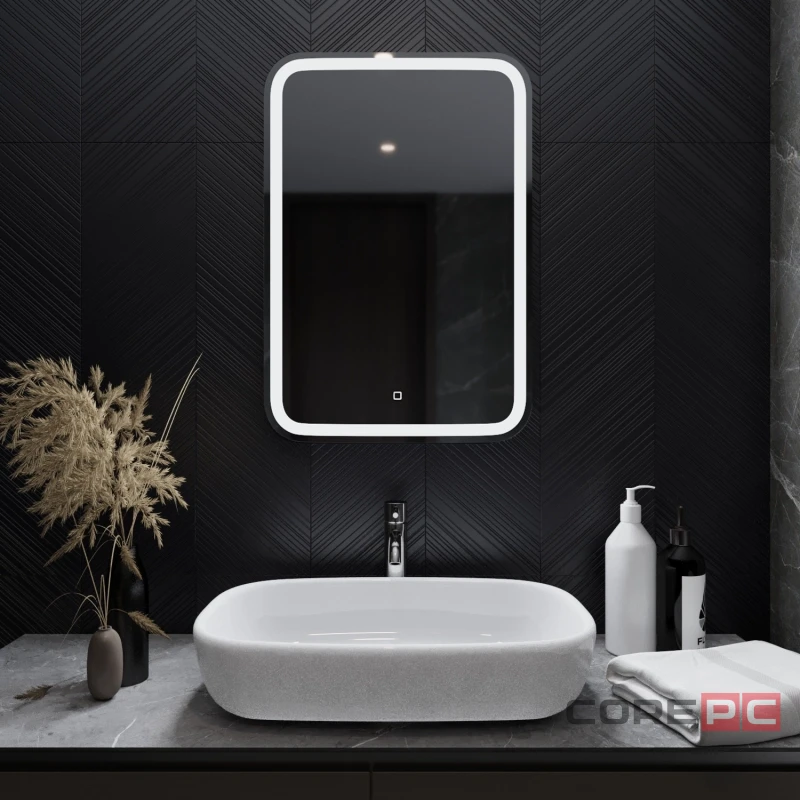 Зеркало MIXLINE Мальта 550х800 (ШВ) сенсорный выключатель, светодиодная подсветка