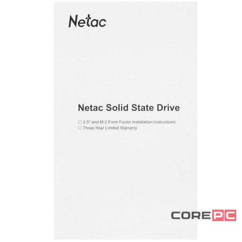 Твердотельный накопитель NETAC 500 Gb NT01N950E-500G-E4X
